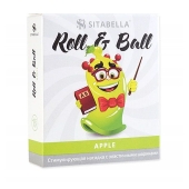 Стимулирующий презерватив-насадка Roll   Ball Apple - Sitabella - купить с доставкой в Череповце