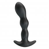 Черный анальный стимулятор простаты с вибрацией Special Anal Massager - 14,5 см. - Baile - в Череповце купить с доставкой