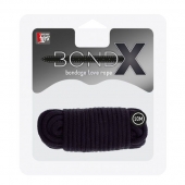 Черная веревка для связывания BONDX LOVE ROPE - 10 м. - Dream Toys - купить с доставкой в Череповце