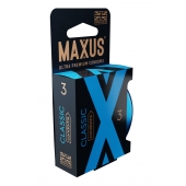 Классические презервативы в железном кейсе MAXUS Classic - 3 шт. - Maxus - купить с доставкой в Череповце