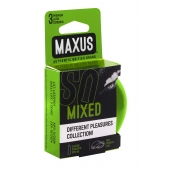 Презервативы в железном кейсе MAXUS Mixed - 3 шт. - Maxus - купить с доставкой в Череповце