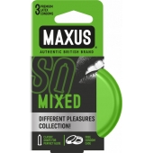 Презервативы в железном кейсе MAXUS Mixed - 3 шт. - Maxus - купить с доставкой в Череповце