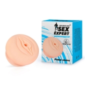 Телесная насадка-вагина на помпу - Sex Expert - в Череповце купить с доставкой