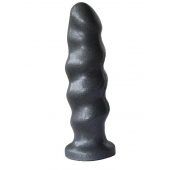 Черная насадка на трусики харнесс Platinum - 16 см. - LOVETOY (А-Полимер) - купить с доставкой в Череповце