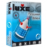Презерватив LUXE Maxima  Глубинная бомба  - 1 шт. - Luxe - купить с доставкой в Череповце
