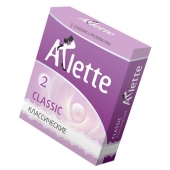 Классические презервативы Arlette Classic - 3 шт. - Arlette - купить с доставкой в Череповце