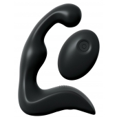 Черный вибромассажер простаты с пультом ДУ Control P-Spot Pro - Pipedream - в Череповце купить с доставкой