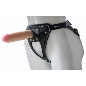 Универсальный мягкий пояс с насадкой Hard brutal BDSM-КОНСУЛ - 17 см. - LOVETOY (А-Полимер) - купить с доставкой в Череповце