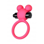 Розовое виброкольцо на пенис A-Toys - A-toys - в Череповце купить с доставкой