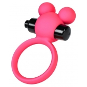 Розовое виброкольцо на пенис A-Toys - A-toys - в Череповце купить с доставкой