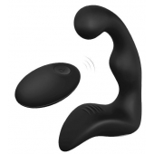 Черный вибромассажер простаты REMOTE BOOTY PLEASER - Dream Toys - в Череповце купить с доставкой