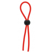 Красное эрекционное лассо с одной бусиной-утяжкой STRETCHY THIN LASSO - Dream Toys - в Череповце купить с доставкой