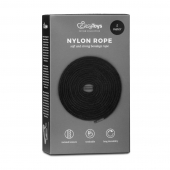 Черная веревка для бондажа Easytoys Bondage Rope - 5 м. - Easy toys - купить с доставкой в Череповце