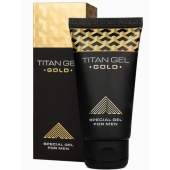 Гель для увеличения члена Titan Gel Gold Tantra - 50 мл. - Titan - купить с доставкой в Череповце