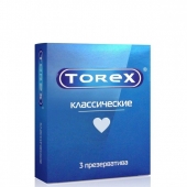 Гладкие презервативы Torex  Классические  - 3 шт. - Torex - купить с доставкой в Череповце