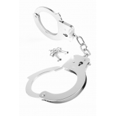 Металлические серебристые наручники Designer Metal Handcuffs - Pipedream - купить с доставкой в Череповце