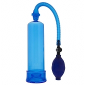 Синяя вакуумная помпа MENZSTUFF PENIS ENLARGER - Dream Toys - в Череповце купить с доставкой
