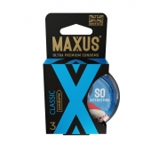 Классические презервативы в пластиковом кейсе MAXUS Classic - 3 шт. - Maxus - купить с доставкой в Череповце