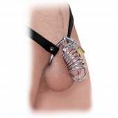 Кольцо верности Extreme Chastity Belt с фиксацией головки - Pipedream - купить с доставкой в Череповце