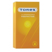 Текстурированные презервативы Torex  Ребристые  - 12 шт. - Torex - купить с доставкой в Череповце