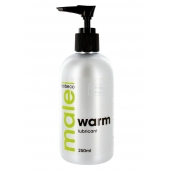 Лубрикант с согревающим эффектом MALE Cobeco Warm Lubricant - 250 мл. - Cobeco - купить с доставкой в Череповце