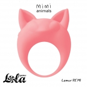 Оранжевое эрекционное кольцо Lemur Remi - Lola Games - в Череповце купить с доставкой