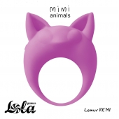 Фиолетовое эрекционное кольцо Lemur Remi - Lola Games - в Череповце купить с доставкой