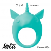 Зеленое эрекционное кольцо Unicorn Alfie - Lola Games - в Череповце купить с доставкой