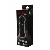 Черная веревка для шибари DELUXE BONDAGE ROPE - 5 м. - Dream Toys - купить с доставкой в Череповце