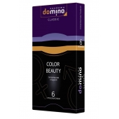 Разноцветные презервативы DOMINO Colour Beauty - 6 шт. - Domino - купить с доставкой в Череповце