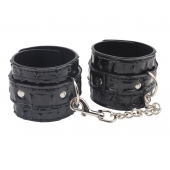 Черные наручники Surrender Wrist Restraints - Chisa - купить с доставкой в Череповце