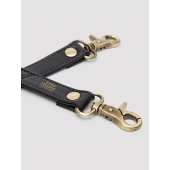 Черный фиксатор для манжет Bound to You Faux Leather Hogtie - Fifty Shades of Grey - купить с доставкой в Череповце