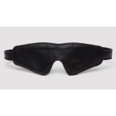 Черная плотная маска на глаза Bound to You Faux Leather Blindfold - Fifty Shades of Grey - купить с доставкой в Череповце