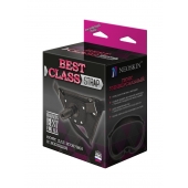 Черный пояс для насадок BEST CLASS STRAP - LOVETOY (А-Полимер) - купить с доставкой в Череповце