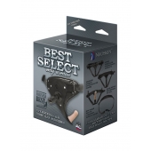 Пояс HARNESS BEST SELECT с вагинальной пробкой - LOVETOY (А-Полимер) - купить с доставкой в Череповце
