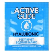 Лубрикант на водной основе Active Glide с гиалуроновой кислотой - 3 гр. - Биоритм - купить с доставкой в Череповце