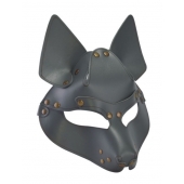 Серая маска Wolf с клепками - Sitabella - купить с доставкой в Череповце
