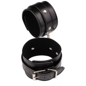 Черные оковы Classic Ankle Cuffs - Chisa - купить с доставкой в Череповце