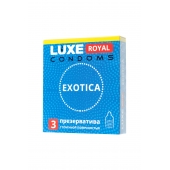 Текстурированные презервативы LUXE Royal Exotica - 3 шт. - Luxe - купить с доставкой в Череповце