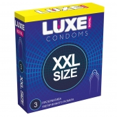 Презервативы увеличенного размера LUXE Royal XXL Size - 3 шт. - Luxe - купить с доставкой в Череповце