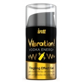 Жидкий интимный гель с эффектом вибрации Vibration! Vodka Energy - 15 мл. - INTT - купить с доставкой в Череповце
