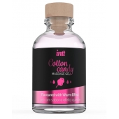 Массажный гель с согревающим эффектом Cotton Candy - 30 мл. - INTT - купить с доставкой в Череповце