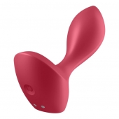 Красный вибромассажёр простаты Satisfyer Backdoor Lover - 14 см. - Satisfyer - в Череповце купить с доставкой