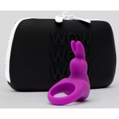 Фиолетовое эрекционное виброкольцо Happy Rabbit Cock Ring Kit - Happy Rabbit - в Череповце купить с доставкой