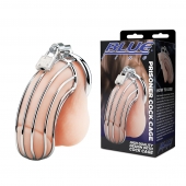Металлическая клетка Prisoner Cock Сage с замком - BlueLine - купить с доставкой в Череповце