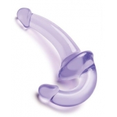Фиолетовый безремневой страпон Strapless Strap-On - Lux Fetish - купить с доставкой в Череповце