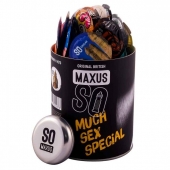 Текстурированные презервативы в кейсе MAXUS So Much Sex - 100 шт. - Maxus - купить с доставкой в Череповце
