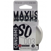 Экстремально тонкие презервативы в железном кейсе MAXUS Extreme Thin - 3 шт. - Maxus - купить с доставкой в Череповце