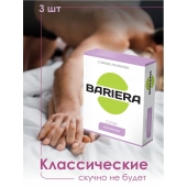 Классические презервативы Bariera Classic - 3 шт. - Bariera - купить с доставкой в Череповце