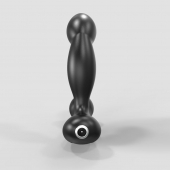 Черный вибромассажер простаты и промежности Prostate Pro с пультом ДУ - Bathmate - в Череповце купить с доставкой